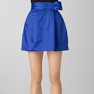 BCBG MaxAzria (Runway) high-waisted skirt with bow